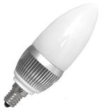 ЛМС-11-3, Светодиодная алюминиевая лампа 3Вт, цоколь E27, 3 светодиода